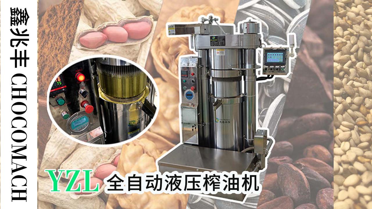 兆格環保YZL全自動液壓榨油機